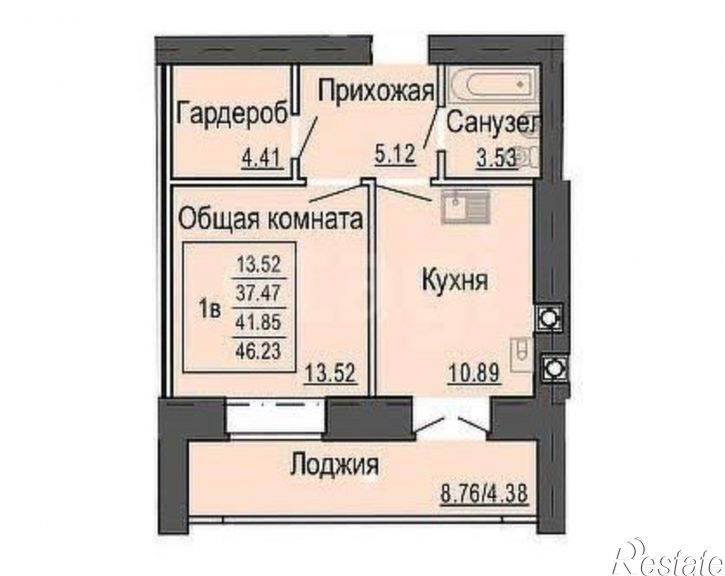 1-комн квартира в новом доме Сернурский тракт, 9,  д. 9