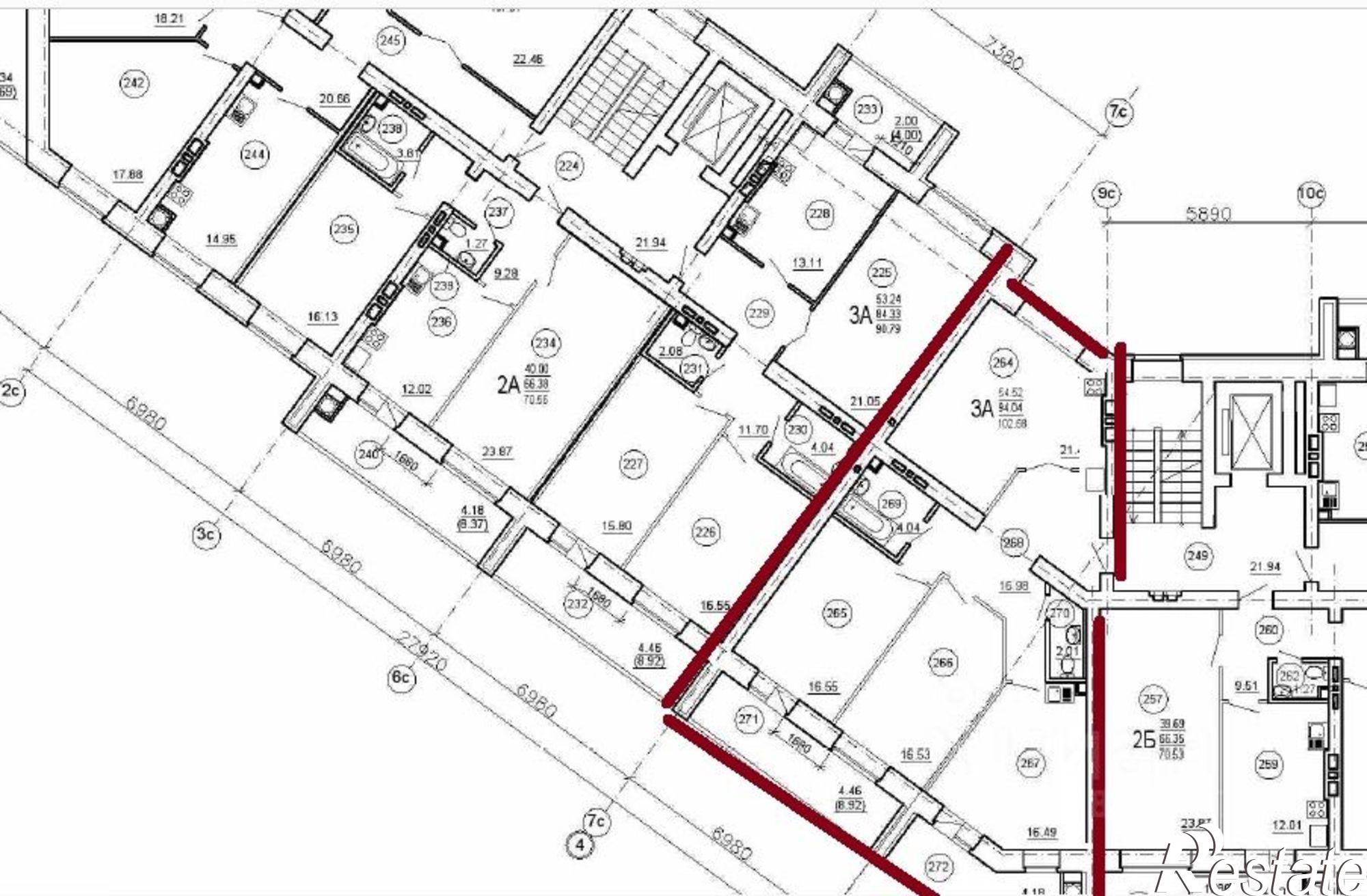 Купить квартиру за 10 884 000 рублей на Прибрежный проезд, 2
