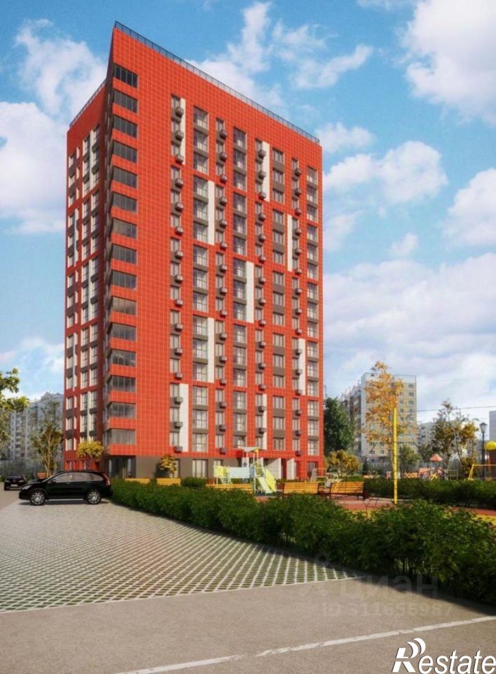 1-комн квартира в новом доме улица Панфилова, 34/2,  д. 34/2