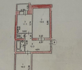2-комн, 67кв м, этаж 2/10 улица Кирова, 17А
