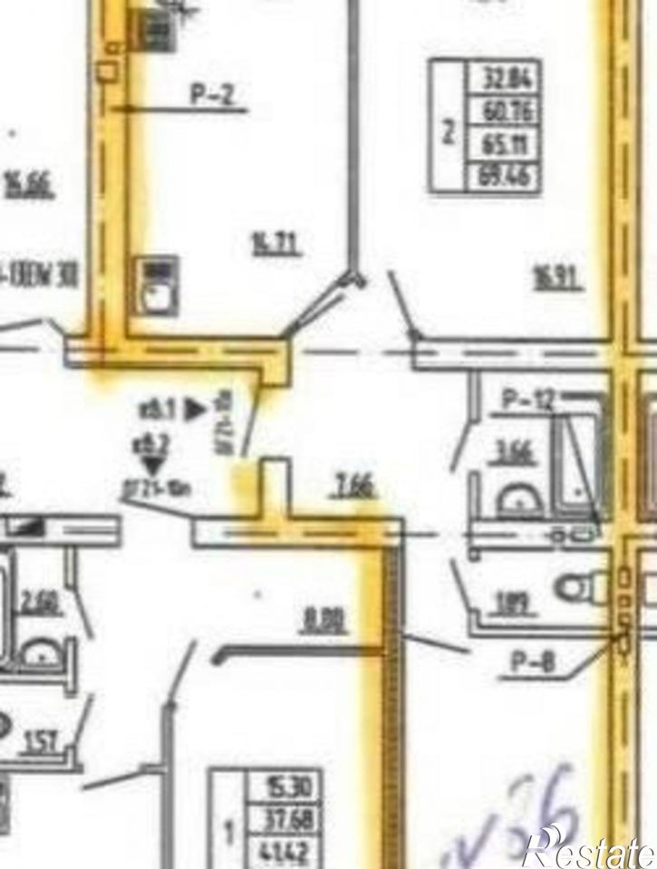 2-комн квартира ул Рябинина, 35,  д. 35