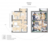 3-комн, 84 кв м, этаж 4/9 улица Берёзово, 15А