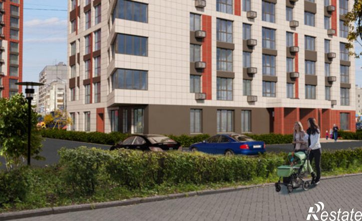 2-комн квартира в новом доме улица Панфилова, 34/1,  д. 34/1