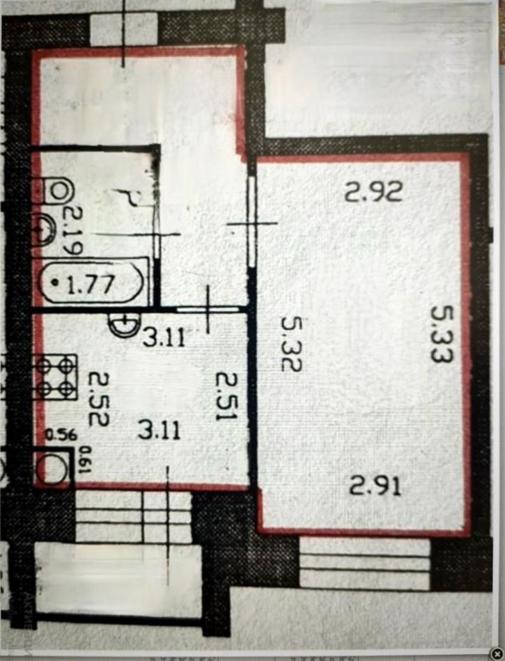 1-комн квартира Ураева б-р, 4