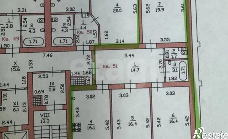 3-комн квартира ул Зарубина, 18,  д. 18