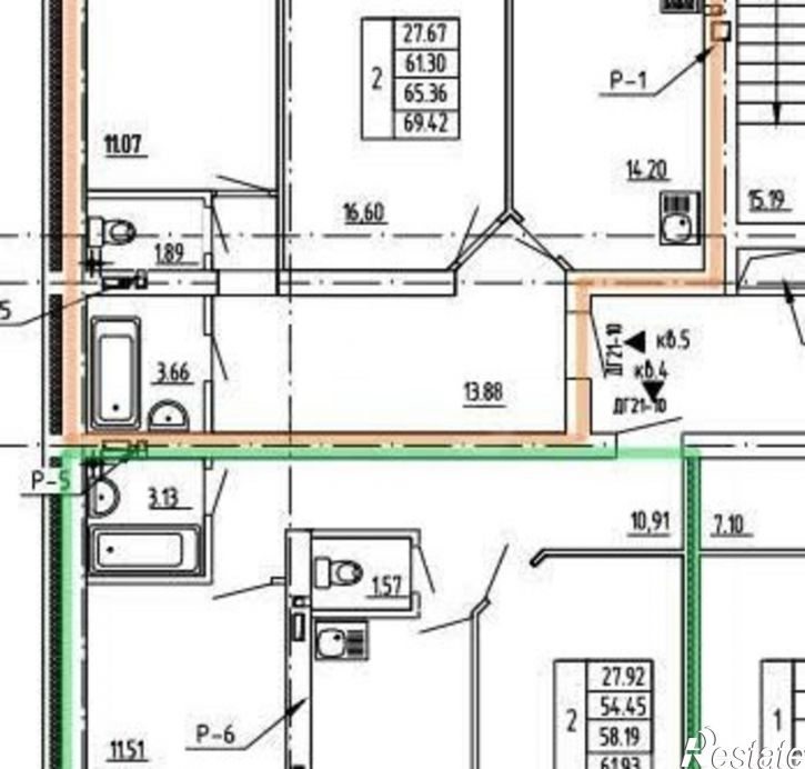 2-комн квартира ул Суворова, 8Д,  д. 8Д