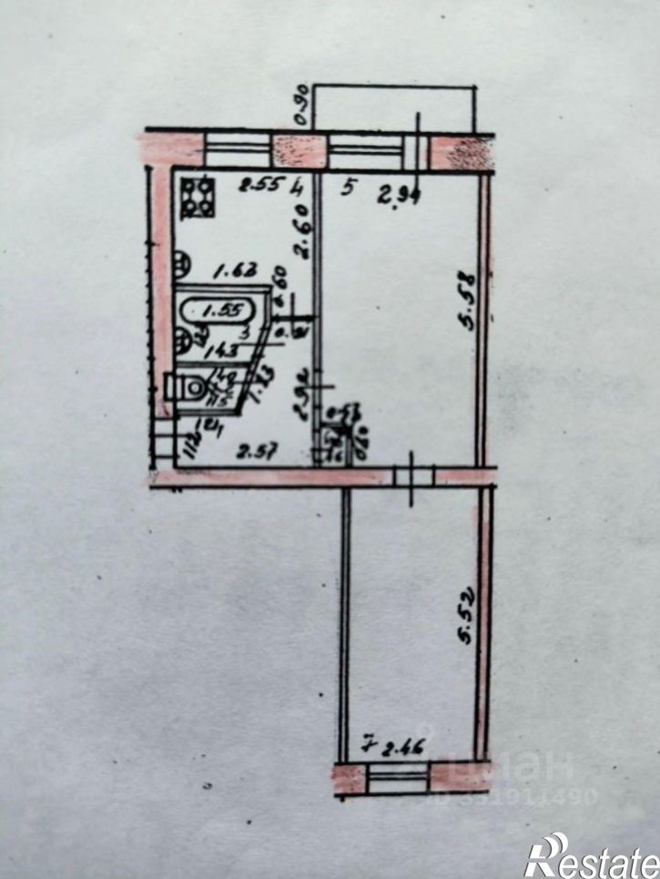2-комн квартира ул Строителей, 19,  д. 19