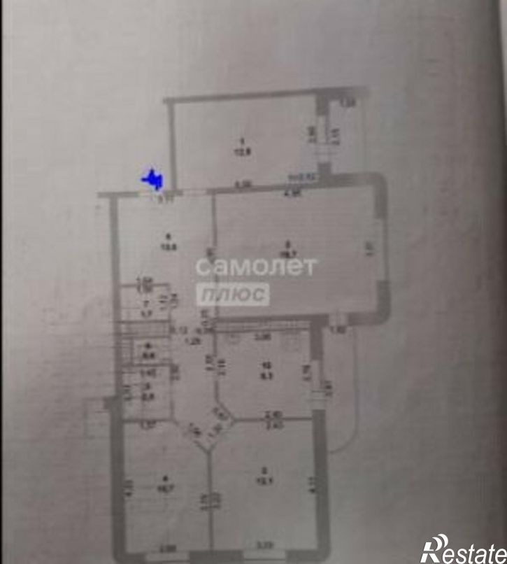4-комн квартира ул Воинов-интернационалистов, 19,  д. 19