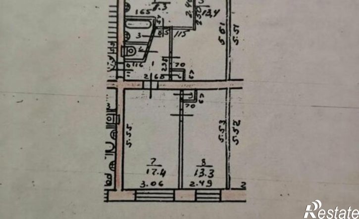 3-комн квартира ул Йывана Кырли, 22,  д. 22