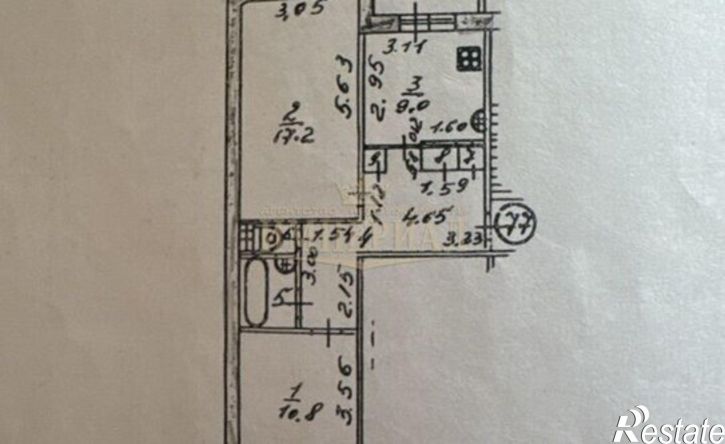 2-комн квартира ул Больничная, 33,  д. 33