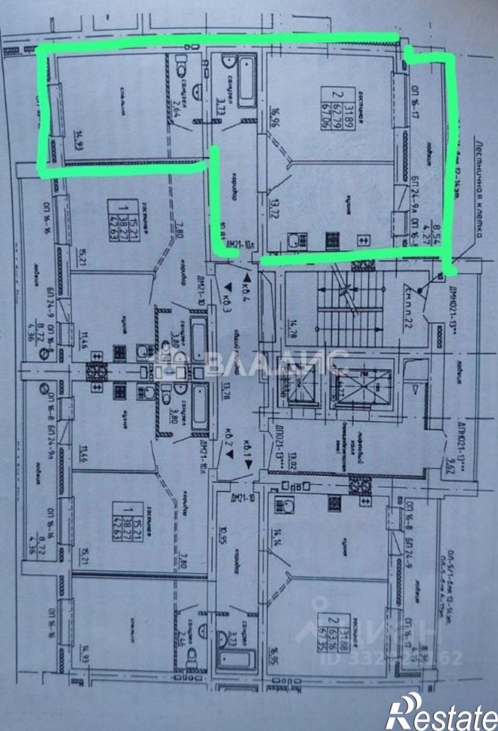 2-комн квартира ул Петрова, 25,  д. 25