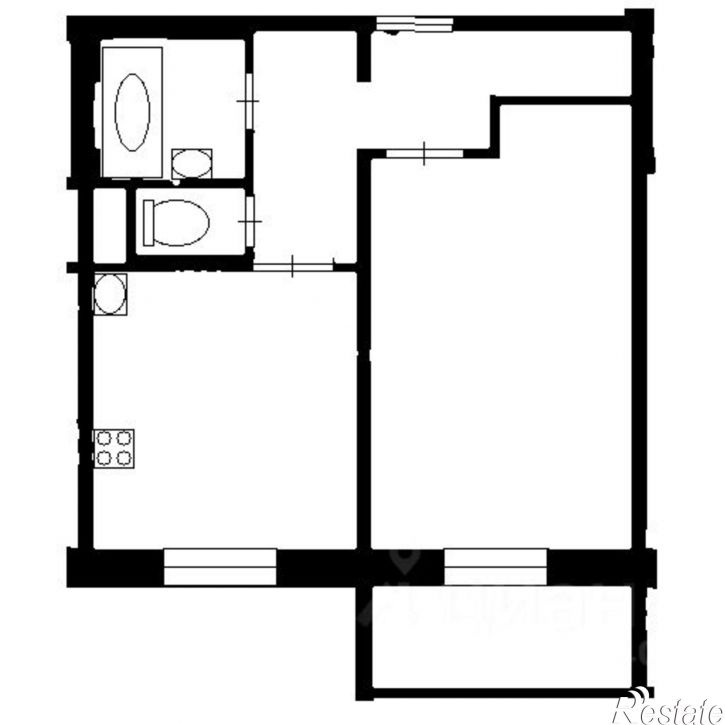 1-комн квартира тер гк Сомбатхей, 20А,  д. 20А