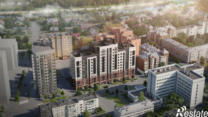 2-комн квартира в новом доме Советская улица, 69,  д. 69