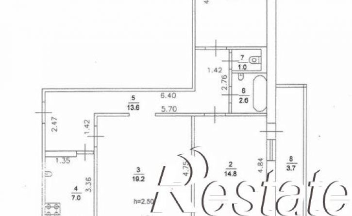3-комн квартира улица Воинов-Интернационалистов, 25,  д. 25