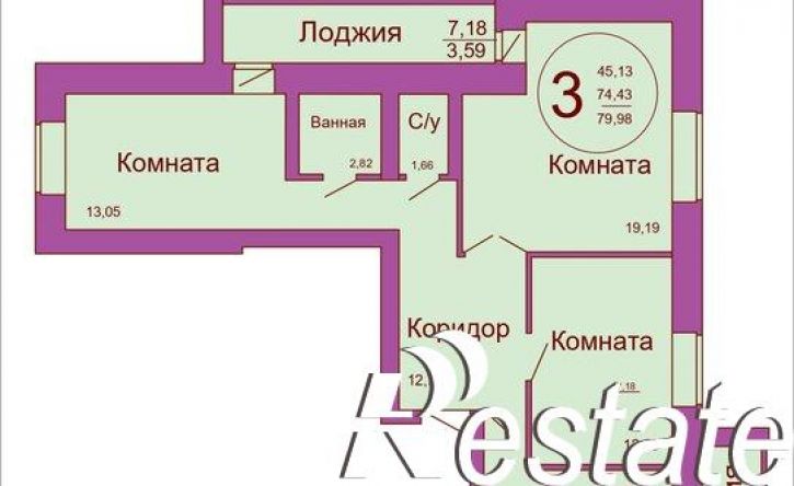 3-комн квартира улица Йывана Кырли, 31В,  д. 31В