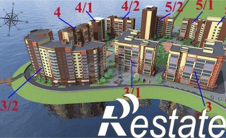 3-комн квартира в новом доме Прибрежный проезд, 18,  д. 18