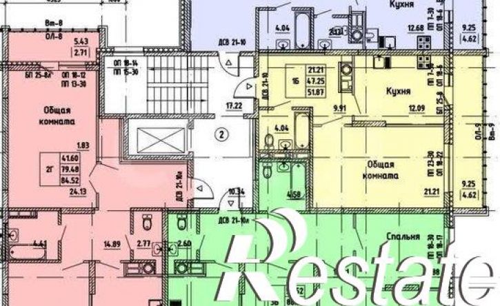 3-комн квартира в новом доме Прибрежный проезд, 18,  д. 18