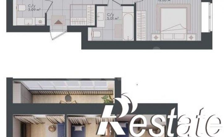 3-комн квартира бульвар Ураева, 6Б,  д. 6Б