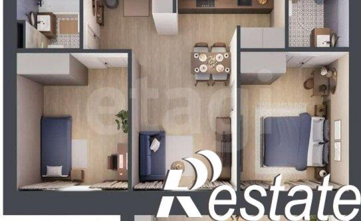 3-комн квартира бульвар Ураева, 6Б,  д. 6Б