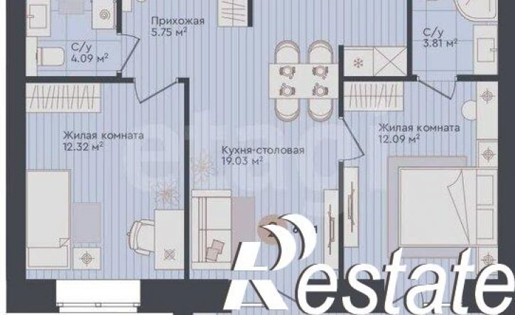 3-комн квартира бульвар Ураева, 6Б,  д. 6Б
