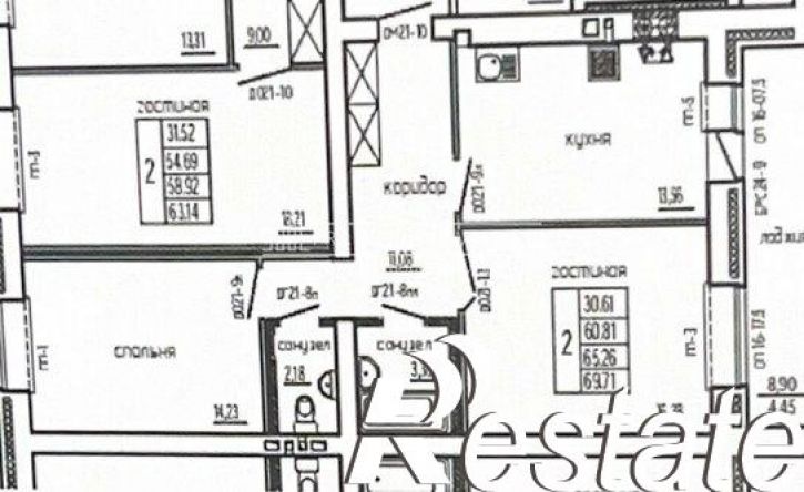 2-комн квартира улица Меримского, 5,  д. 5